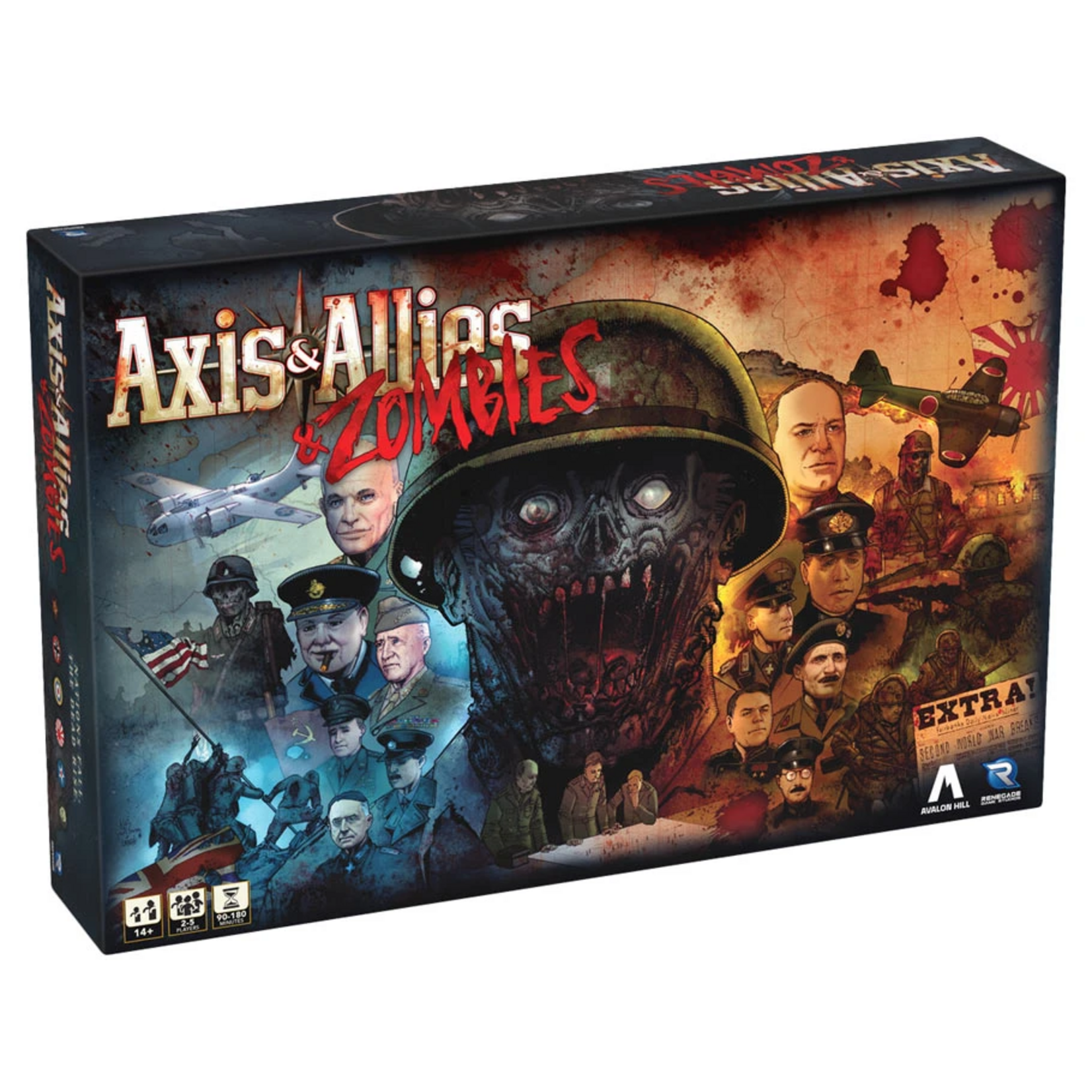 Renegade Game Studios Axis and Allies and Zombies