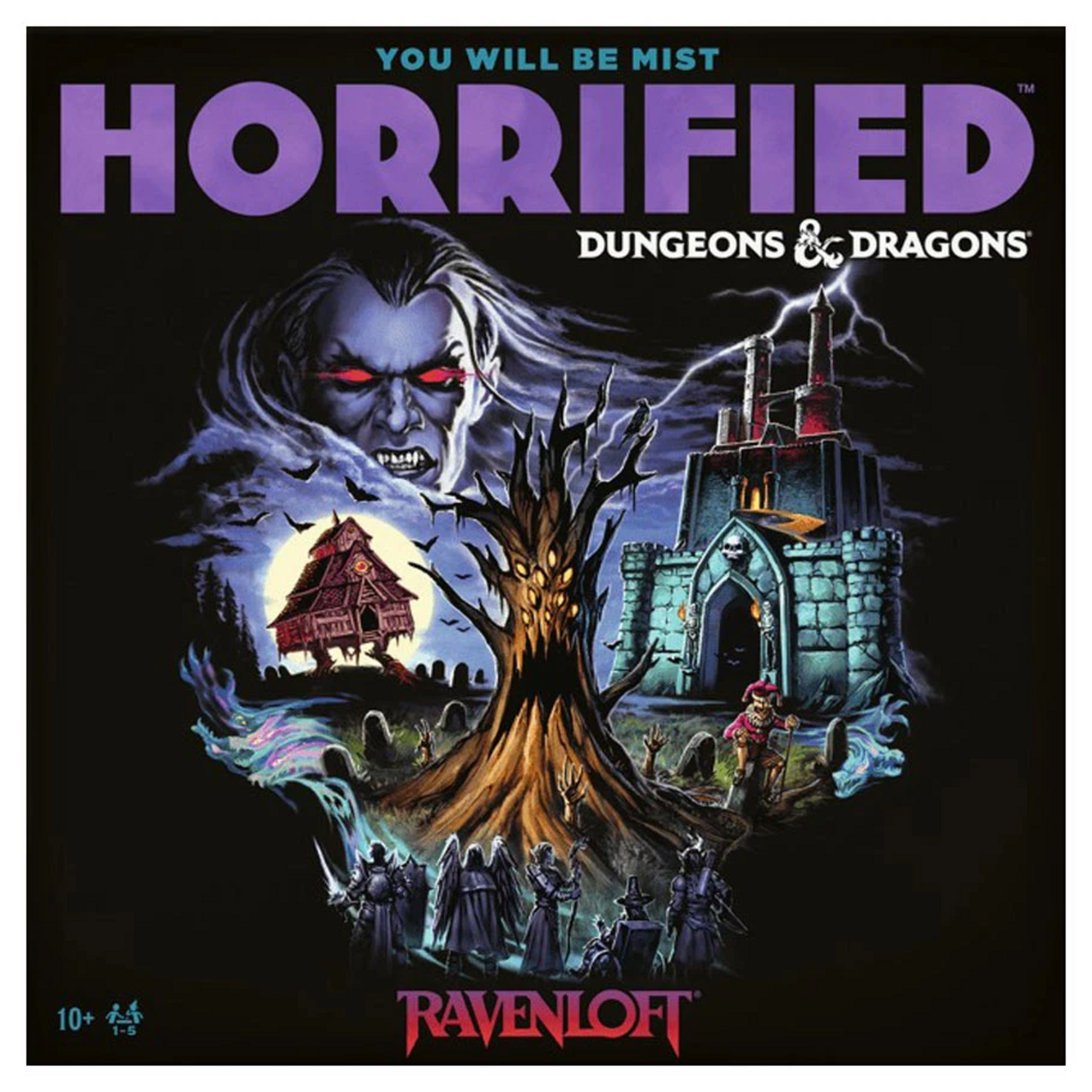 Ravensburger Horrified Dungeons and Dragons Ravenloft