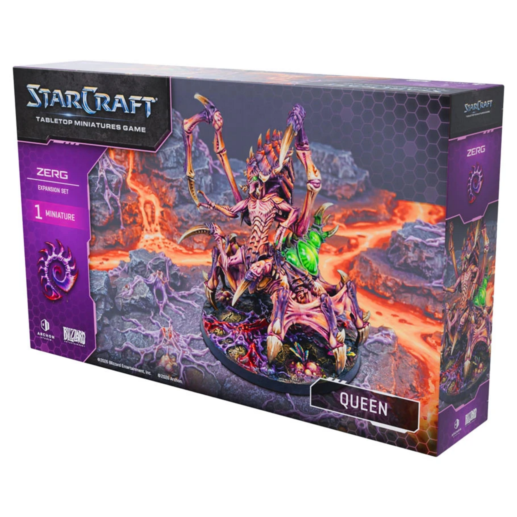 Archon Studios StarCraft Tabletop Miniatures Game Zerg Queen Expansion Set
