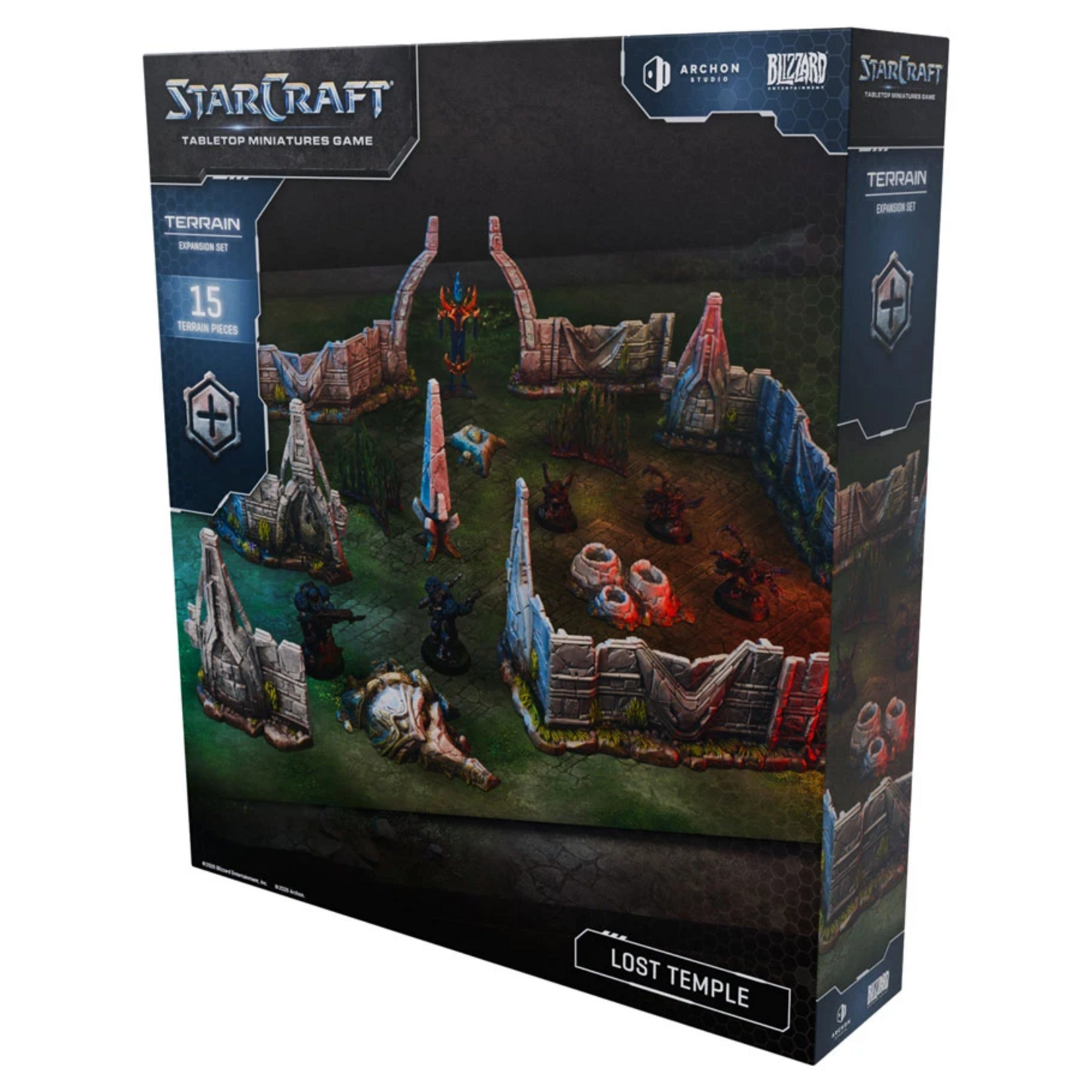 Archon Studios StarCraft Tabletop Miniatures Game Terrain Lost Temple Expansion Set