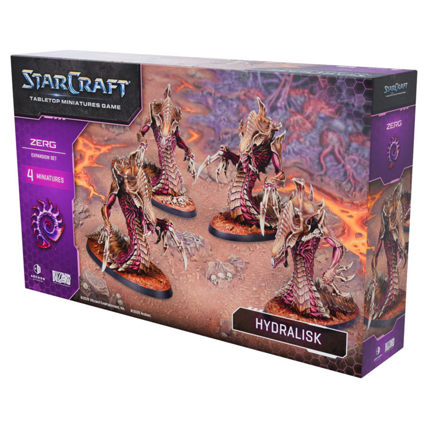 Archon Studios StarCraft Tabletop Miniatures Game Zerg Hydralisk Expansion Set