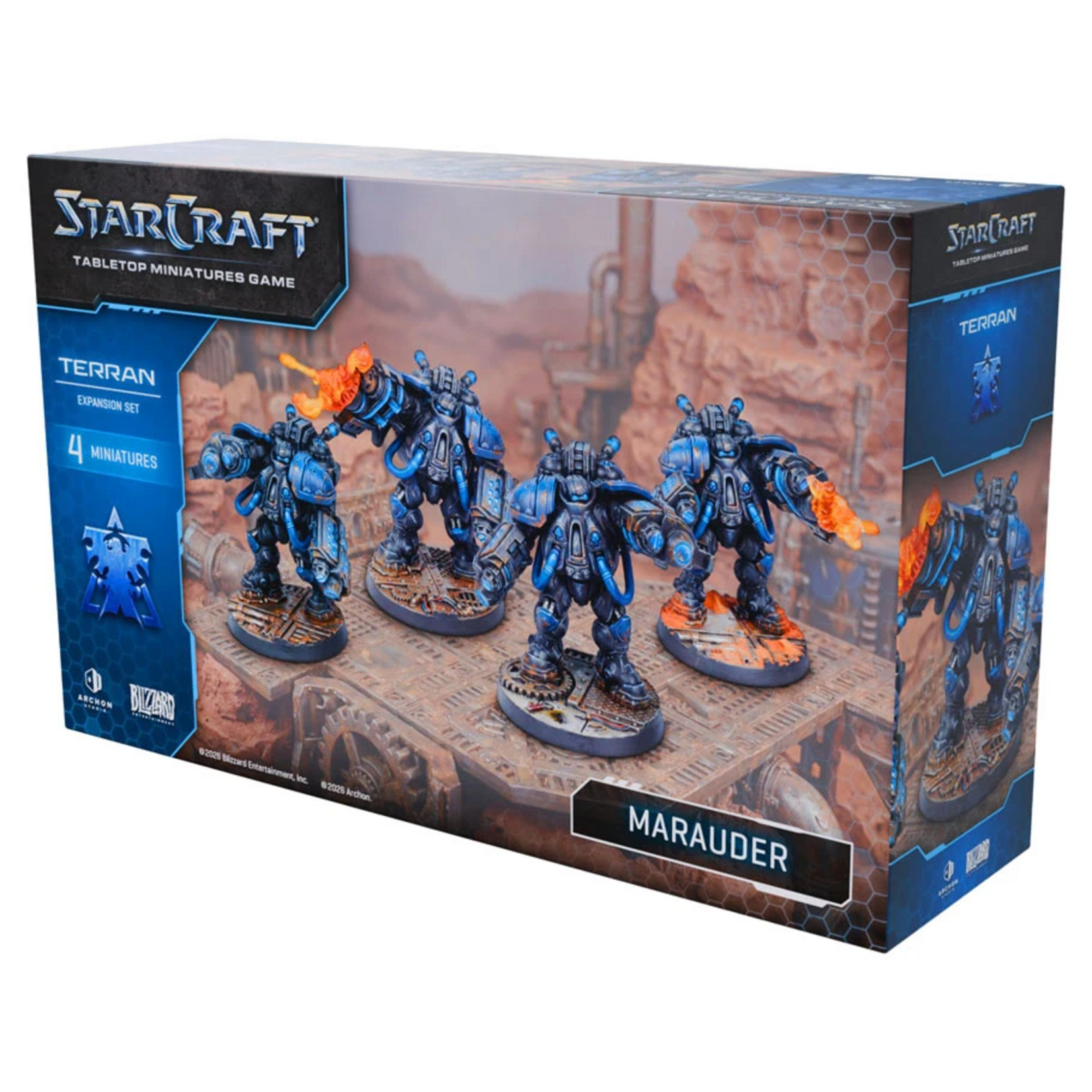 Archon Studios StarCraft Tabletop Miniatures Game Terran Marauder Expansion Set