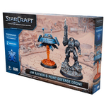 Archon Studios StarCraft Tabletop Miniatures Game Terran Jim Raynor and Point Defense Drone Hero Expansion Set