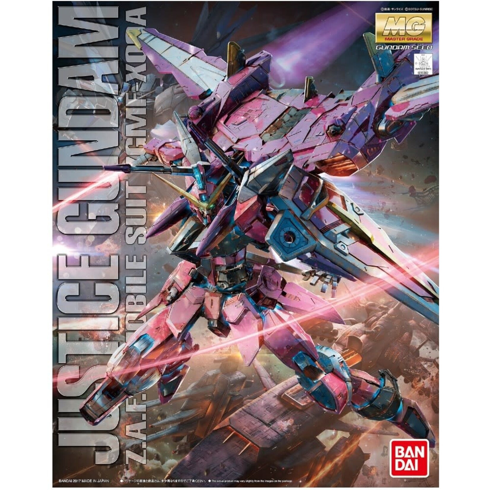 Bandai Gundam Justice Gundam Seed MG