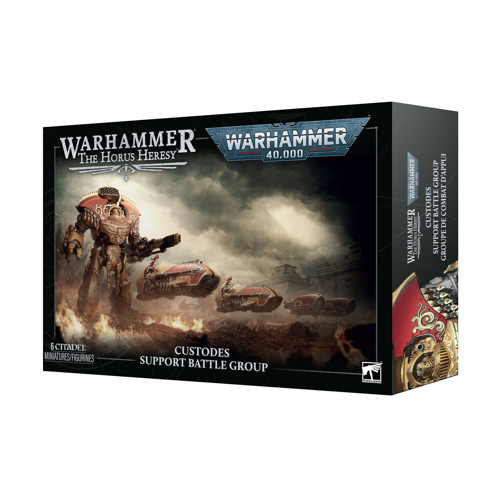 Games Workshop Warhammer Horus Heresy Adeptus Custodes Support Battle Group