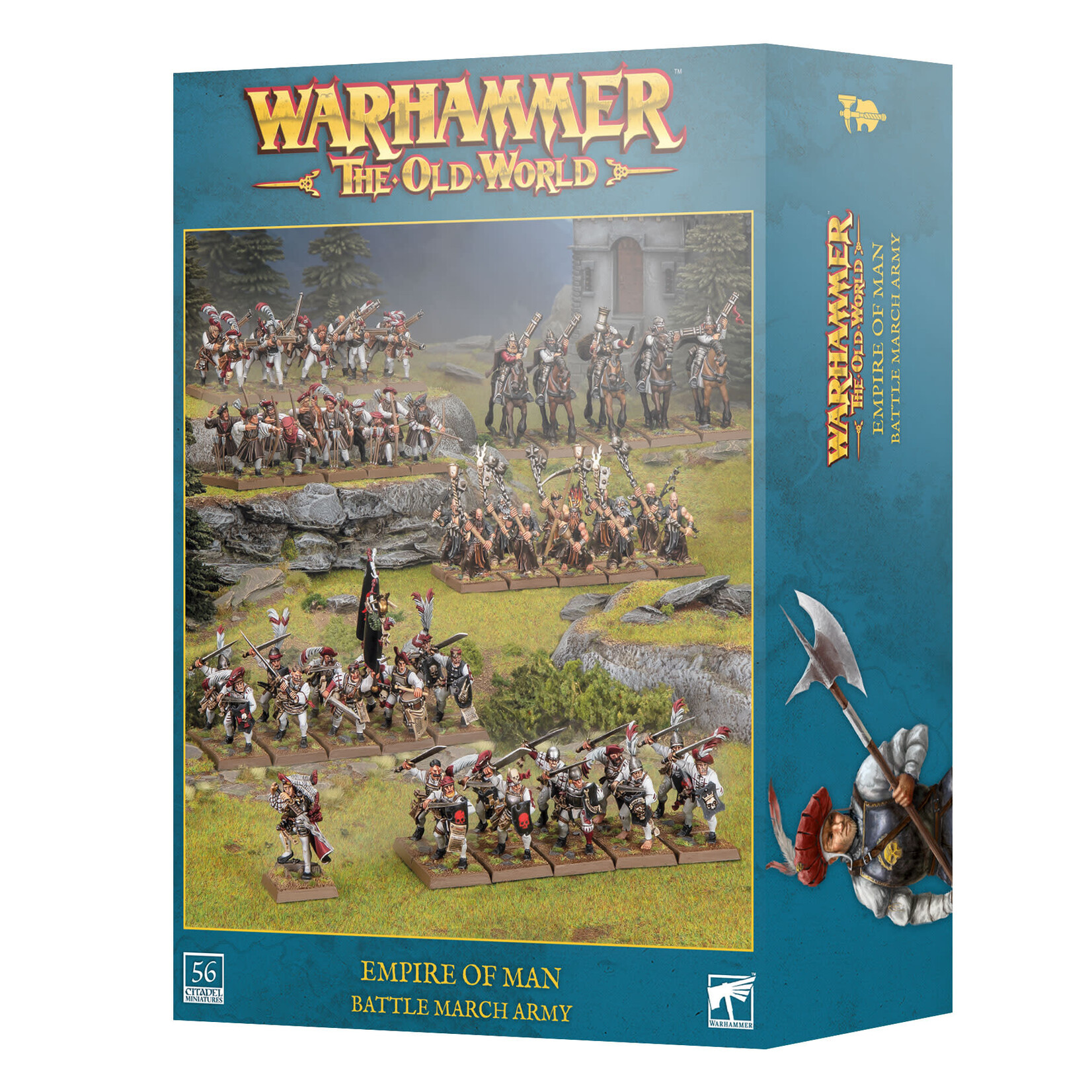 Games Workshop Warhammer The Old World Empire of Man Battle March Army