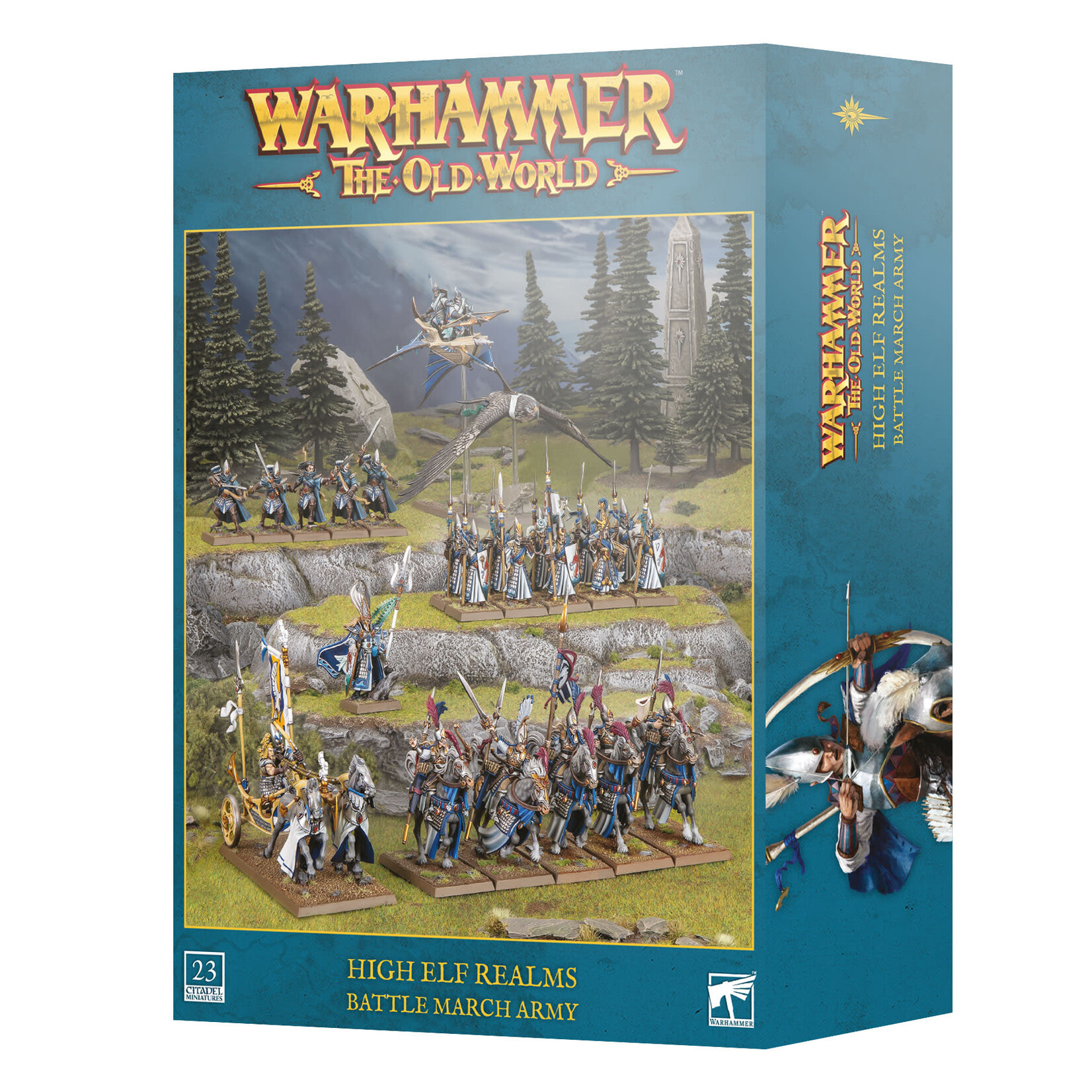 Games Workshop Warhammer The Old World High Elf Realms Battle March Army