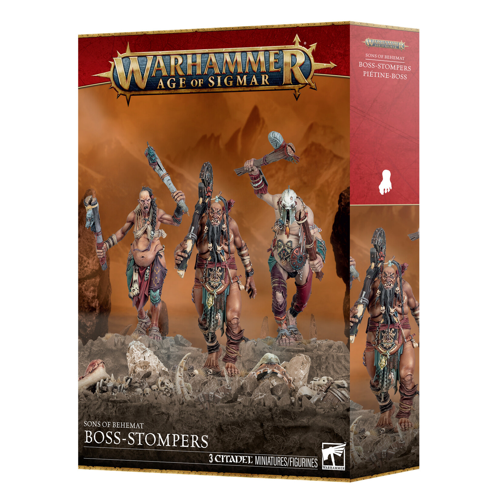 Games Workshop Warhammer Age of Sigmar Destruction Sons of Behemat Boss Stompers