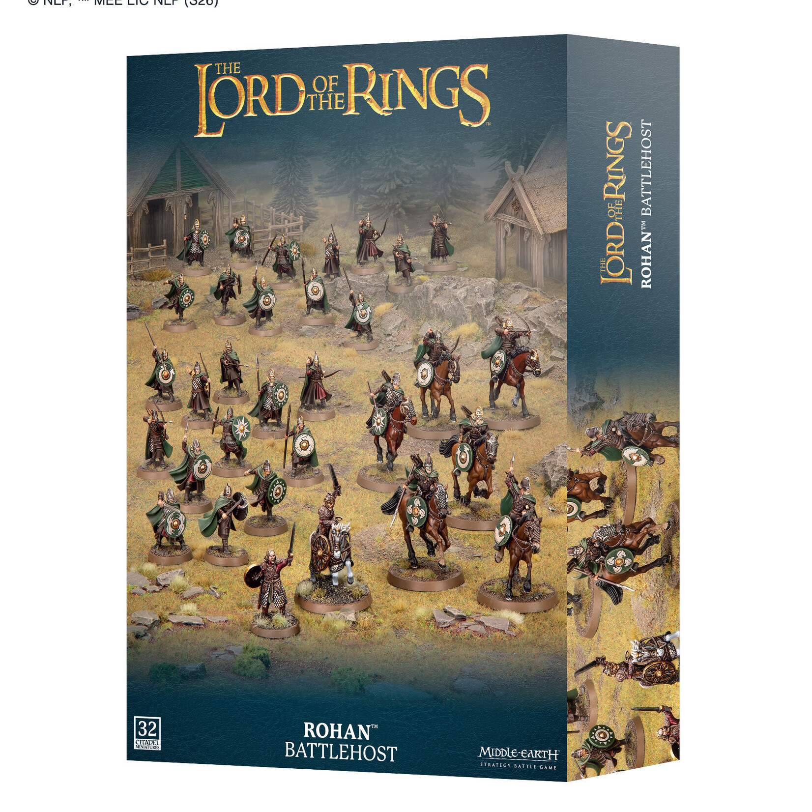 Games Workshop Middle-Earth Battle Strategy Rohan Battlehost