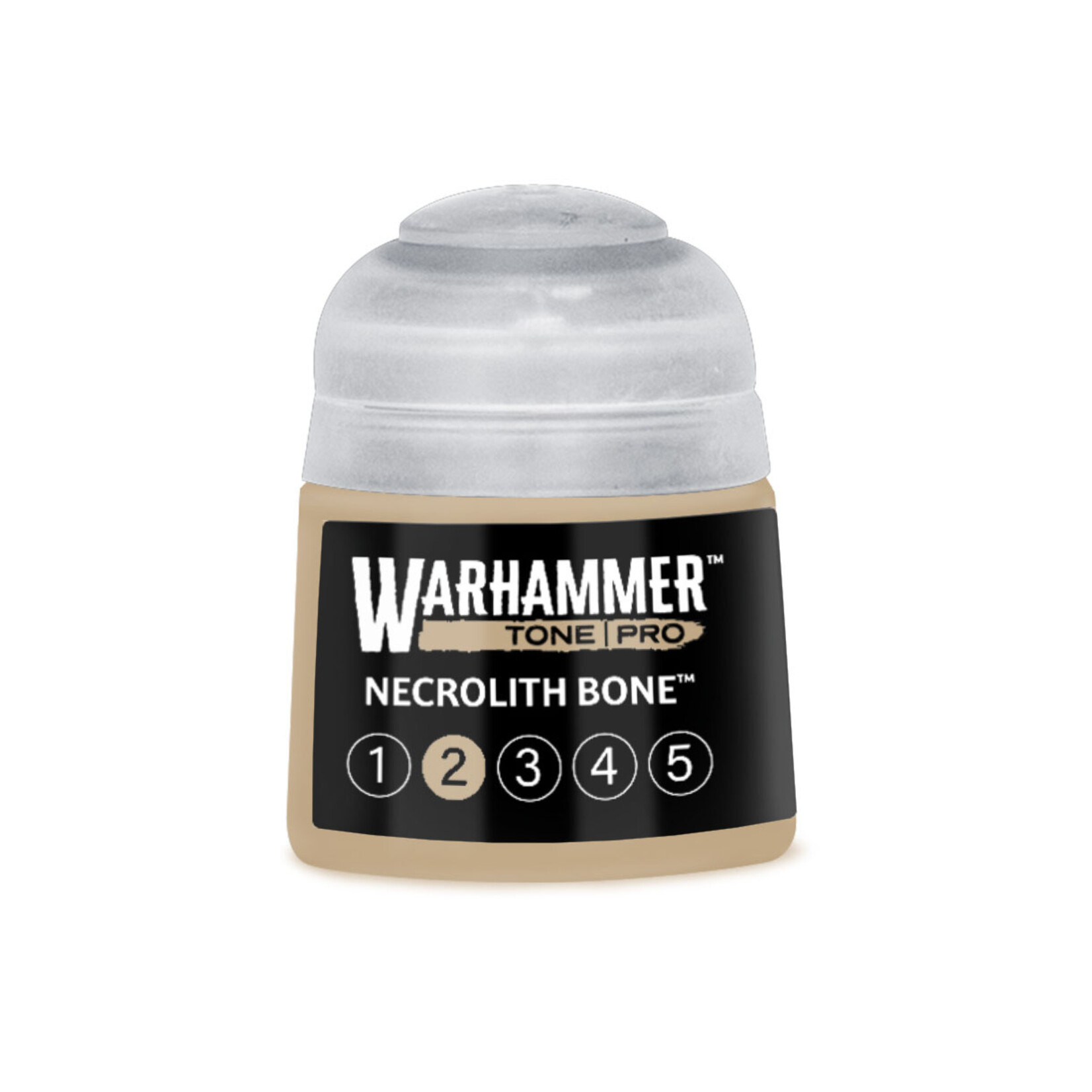 Games Workshop Warhammer Tone Pro Necrolith Bone 2 12 ml POT