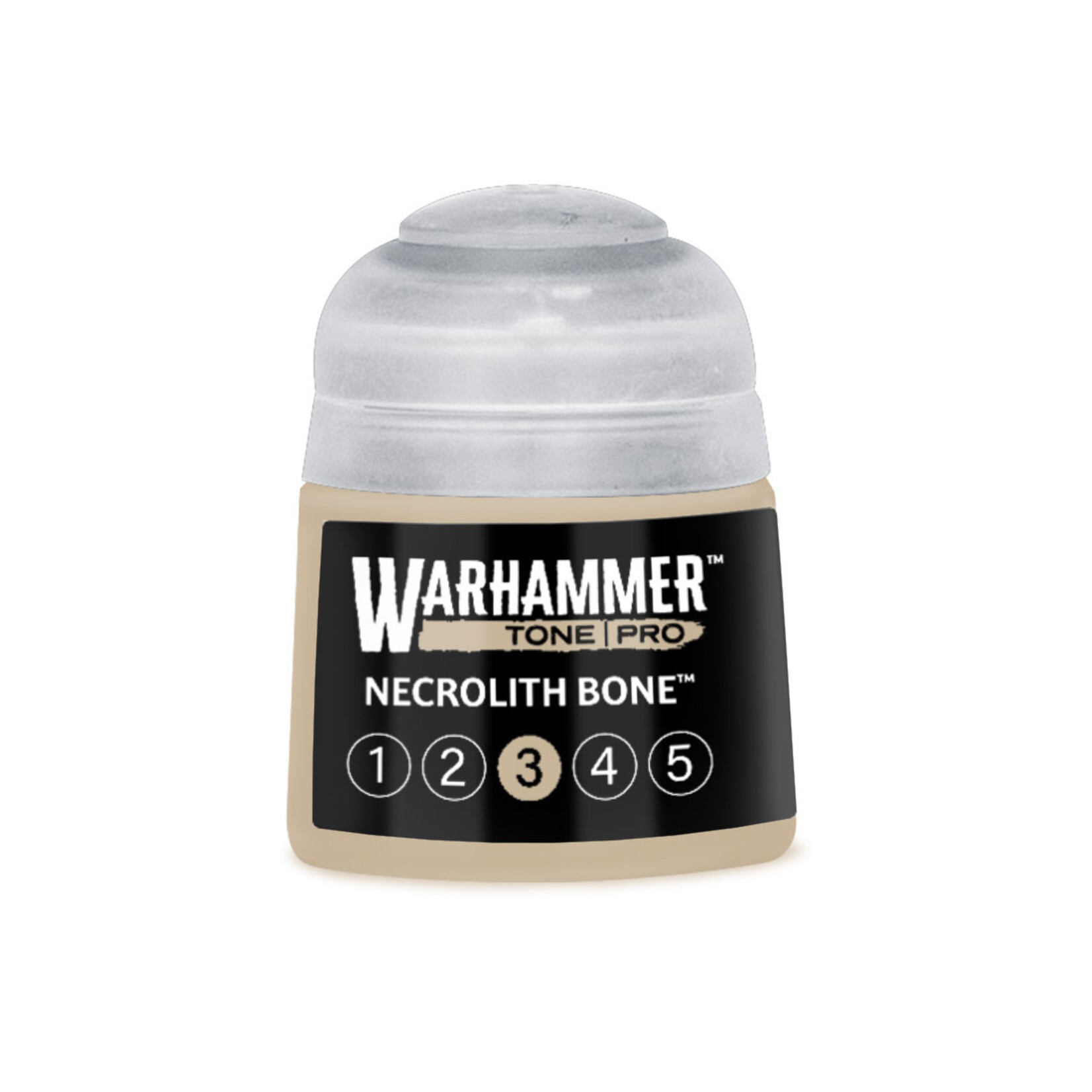 Games Workshop Warhammer Tone Pro Necrolith Bone 3 12 ml POT