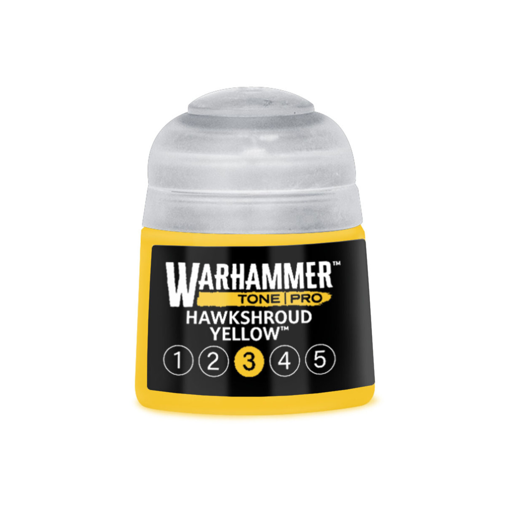Games Workshop Warhammer Tone Pro Hawkshroud Yellow 3 12 ml POT