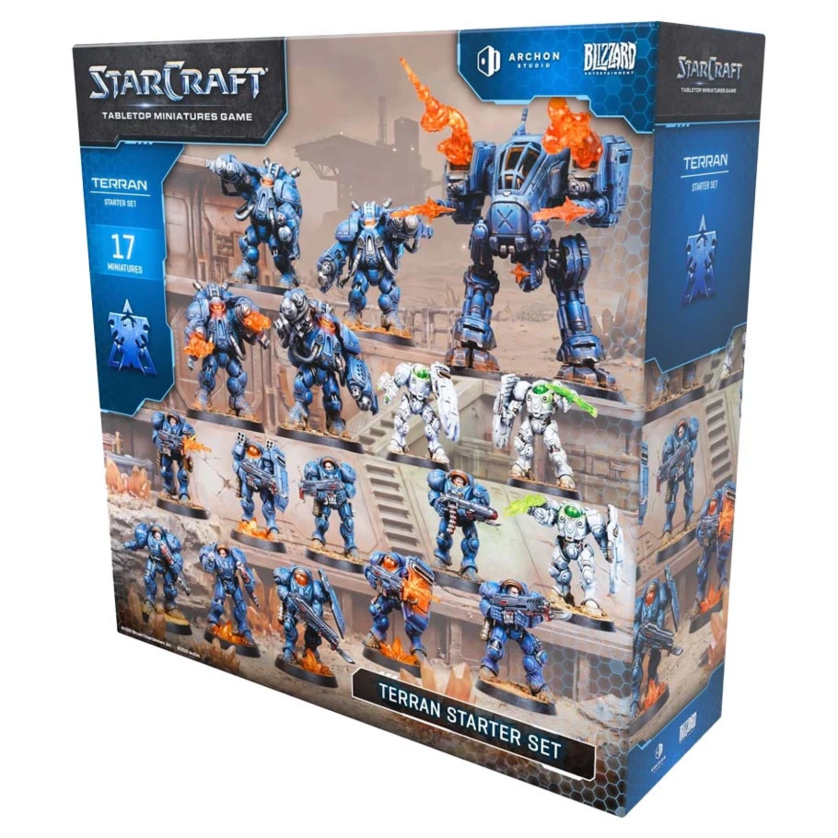Archon Studios StarCraft Tabletop Miniatures Game Terran Starter Set