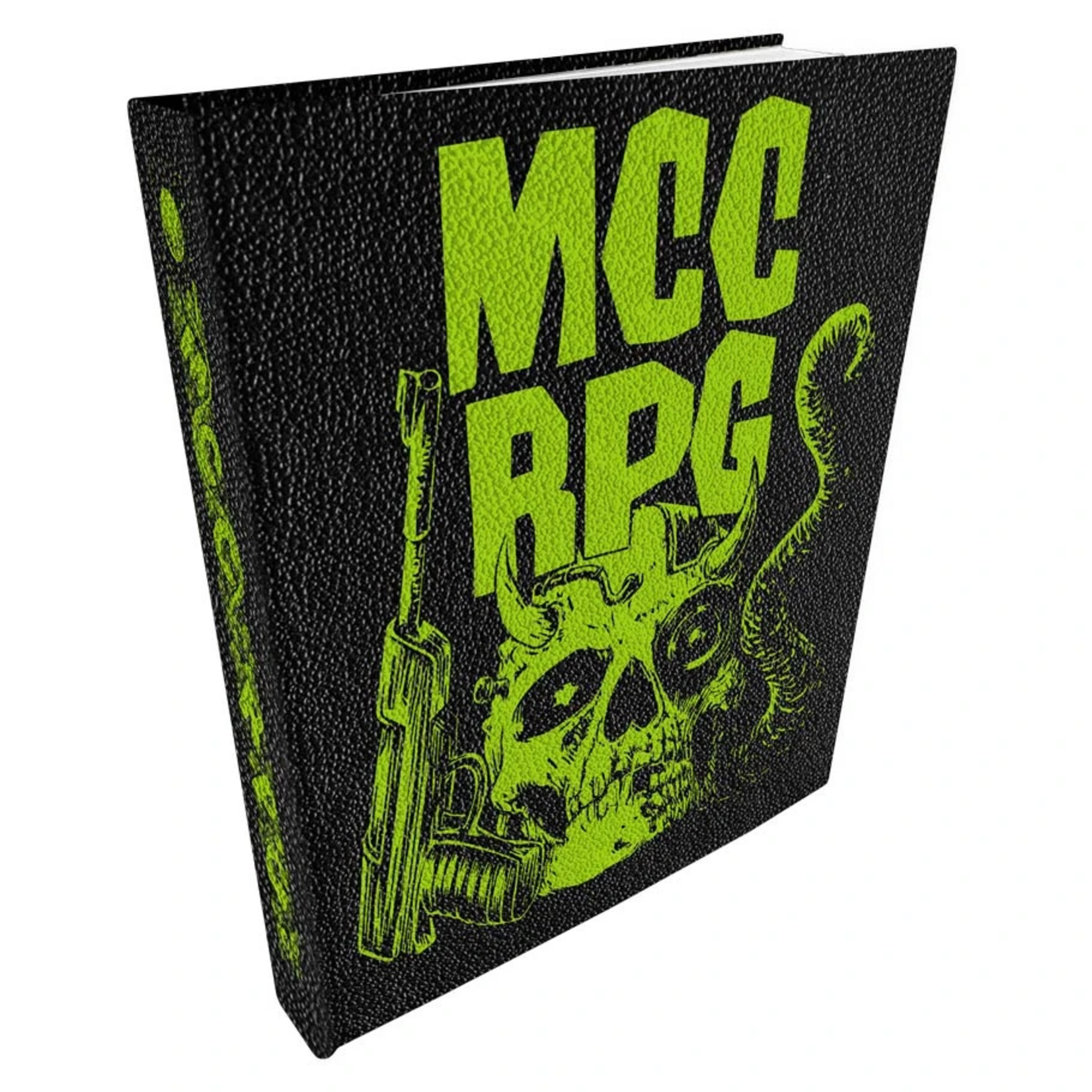 Goodman Games Mutant Crawl Classics Core Rulebook Fluorescent Demon Skull Edition