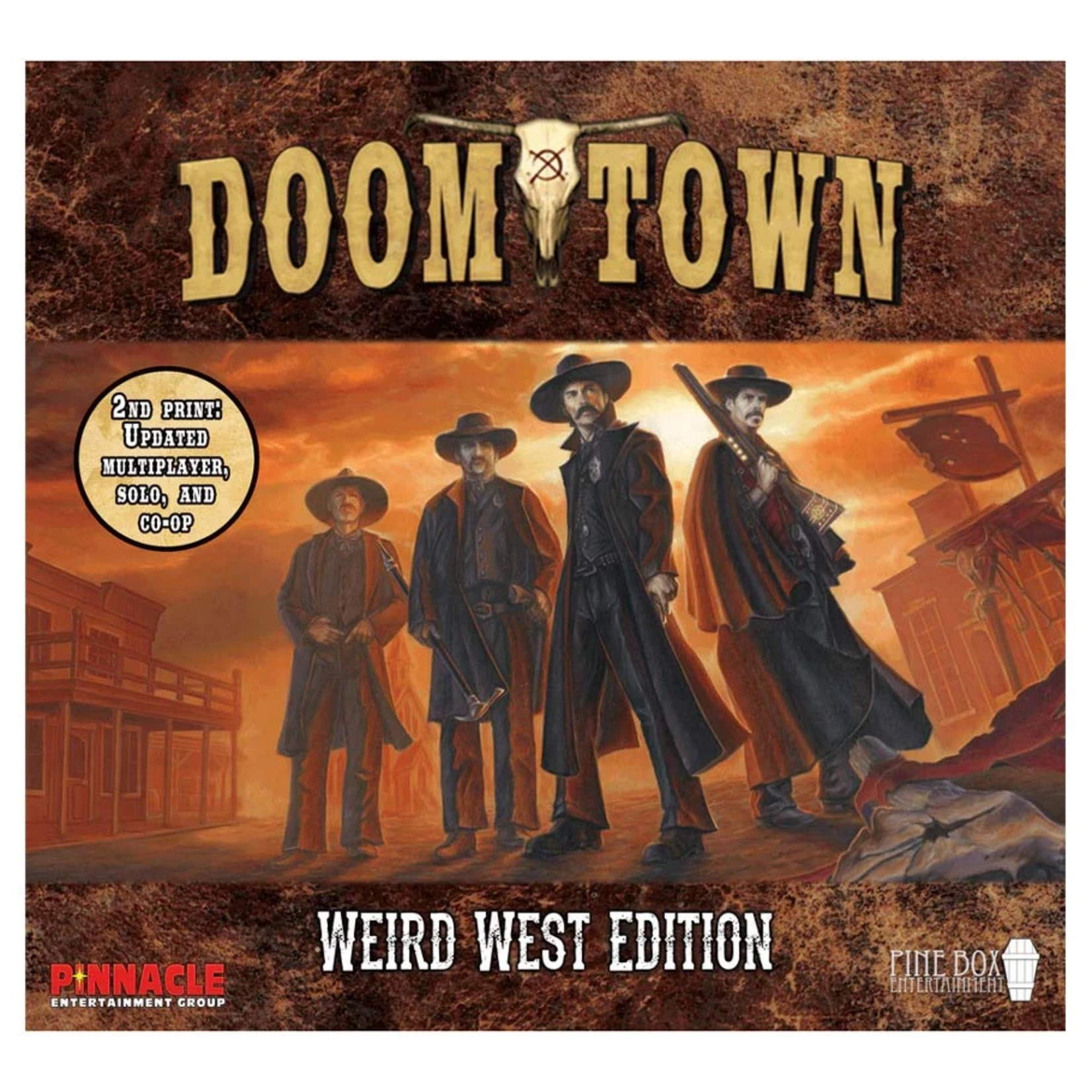 Pine Box Entertainment Doomtown Weird West Edition Base Set 2nd Printing