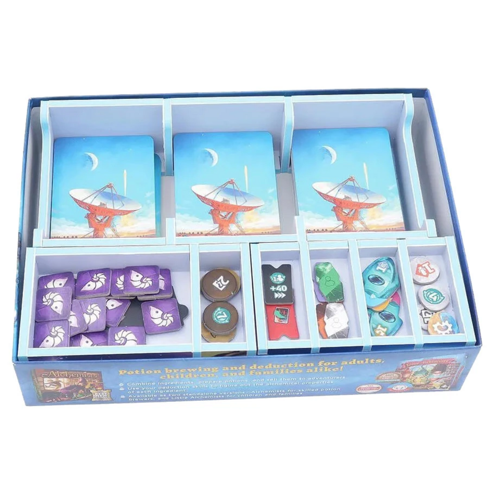 Folded Space Folded Space Box Insert Color SETI Space Agencies