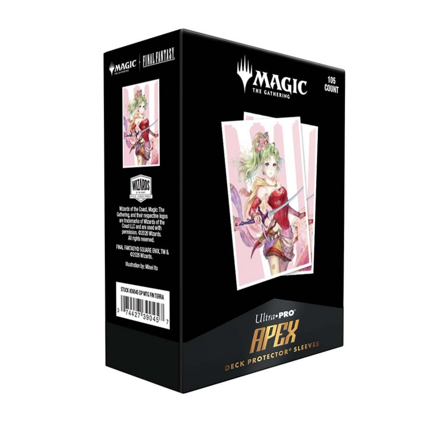 Ultra Pro Ultra Pro Magic Apex Deck Protector Sleeves 105 ct Final Fantasy Terra Herald of Hope