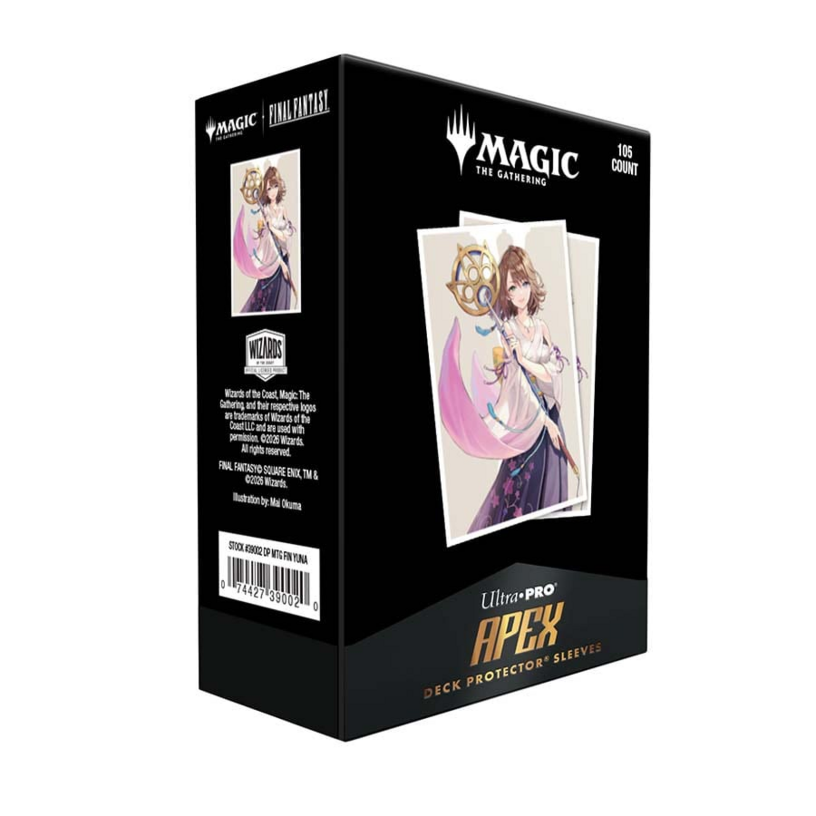 Ultra Pro Ultra Pro Magic Apex Deck Protector Sleeves 105 ct Final Fantasy Yuna Grand Summoner