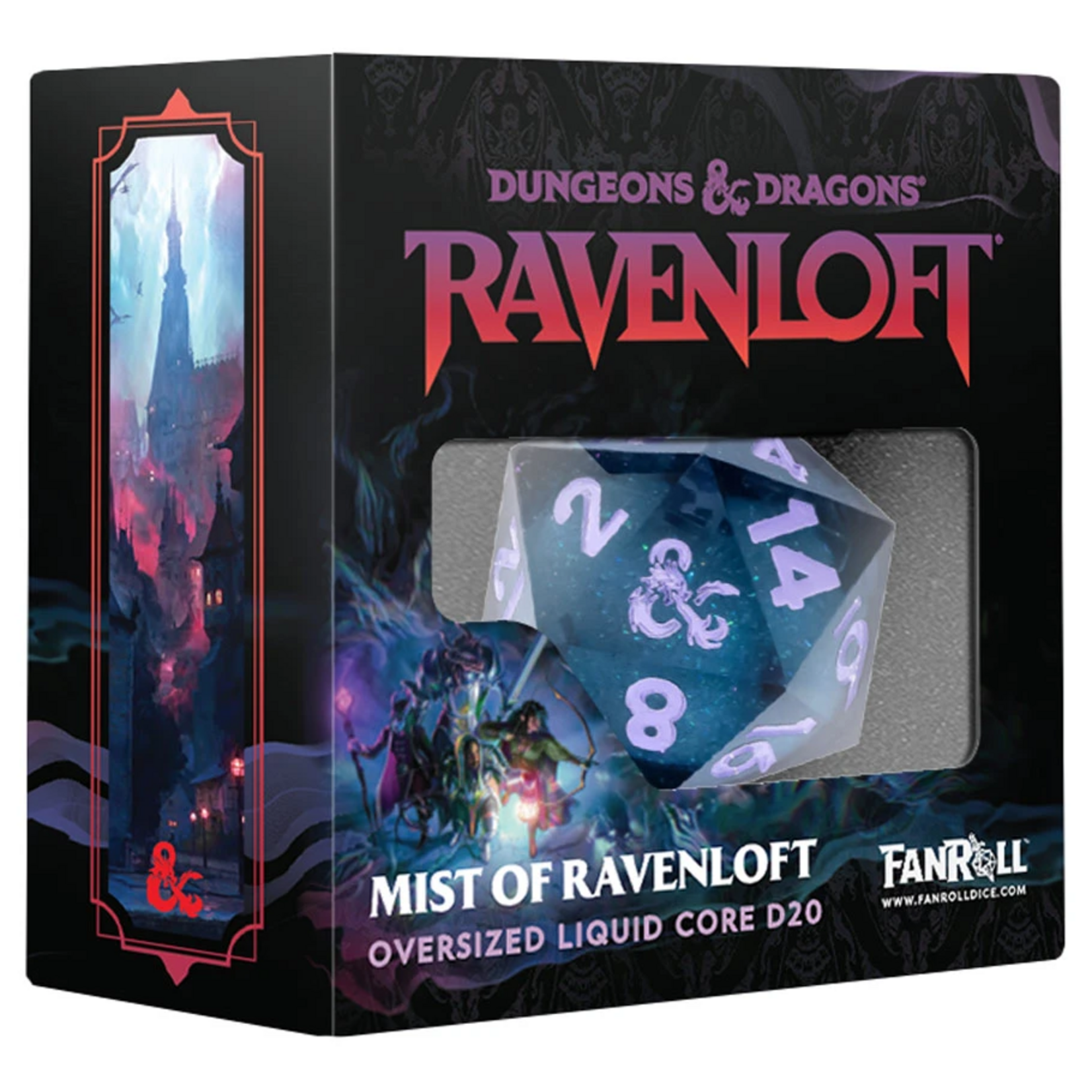 Dungeons and Dragons Mist of Ravenloft Oversized Liquid Core d20
