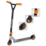 AKTION BLACK AND GREY 100M WHEELS PARK SCOOTER