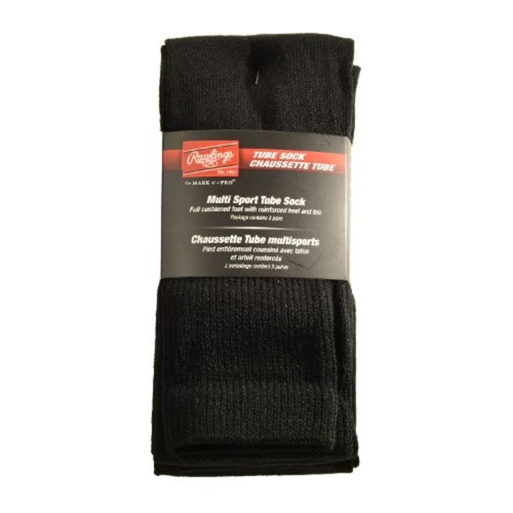Rawlings RAWLINGS TUBE MULTISPORTS 3-PACKS SOCKS