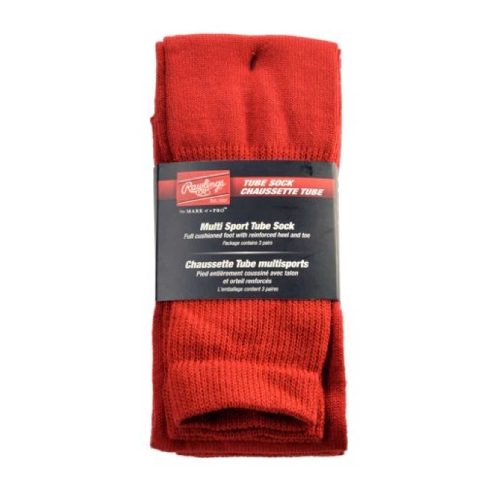 Rawlings RAWLINGS TUBE MULTISPORTS 3-PACKS SOCKS