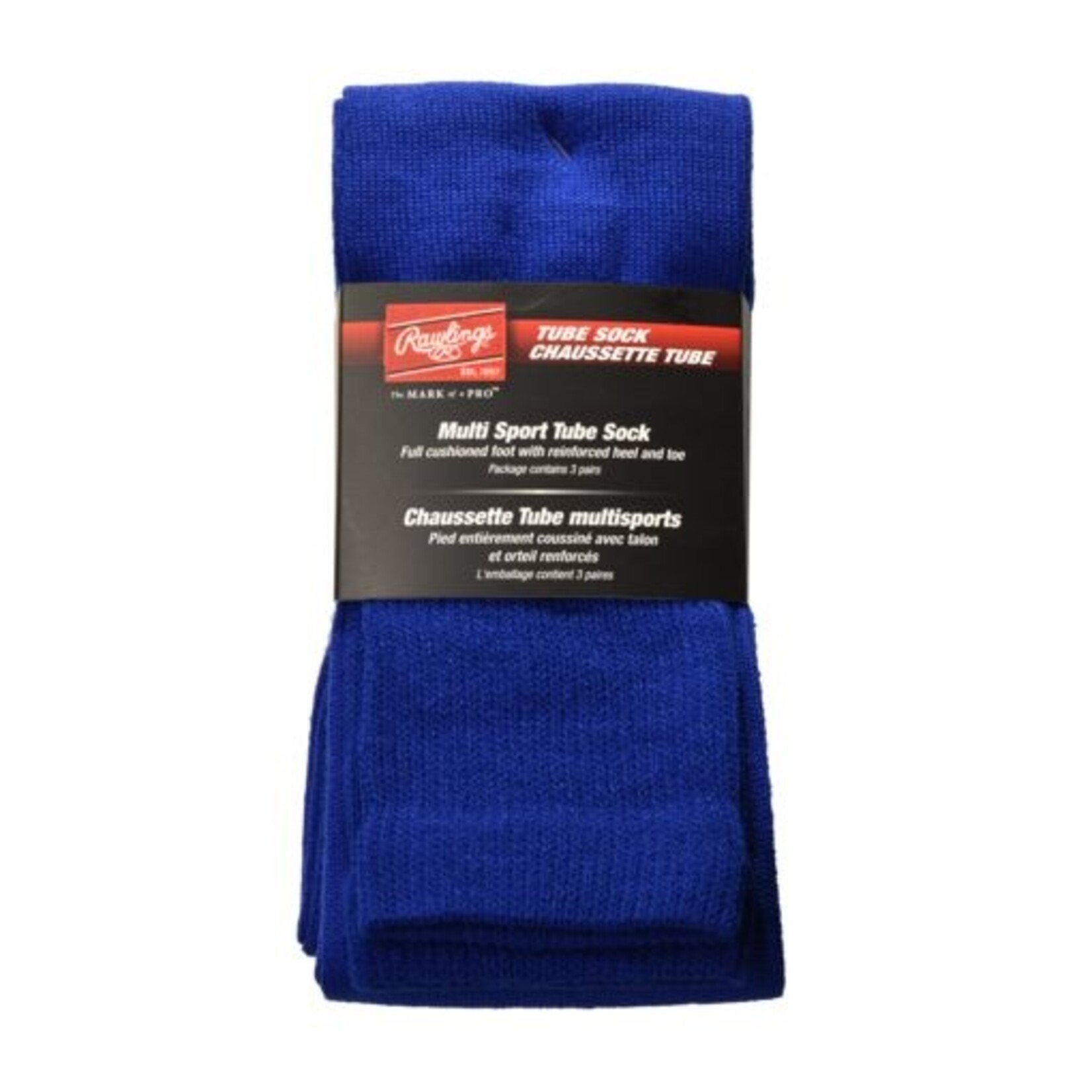 Rawlings RAWLINGS TUBE MULTISPORTS 3-PACKS SOCKS