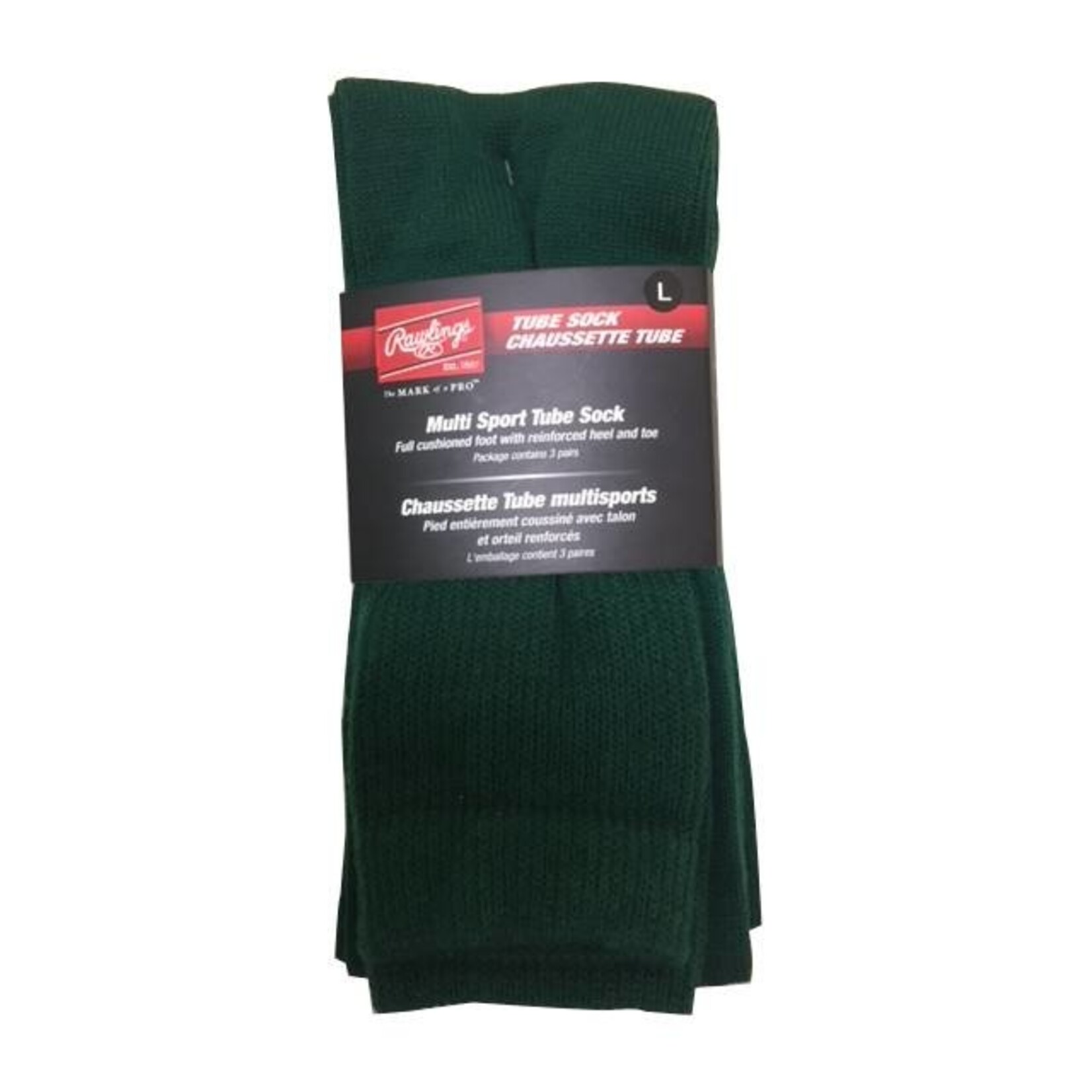 Rawlings RAWLINGS TUBE MULTISPORTS 3-PACKS SOCKS