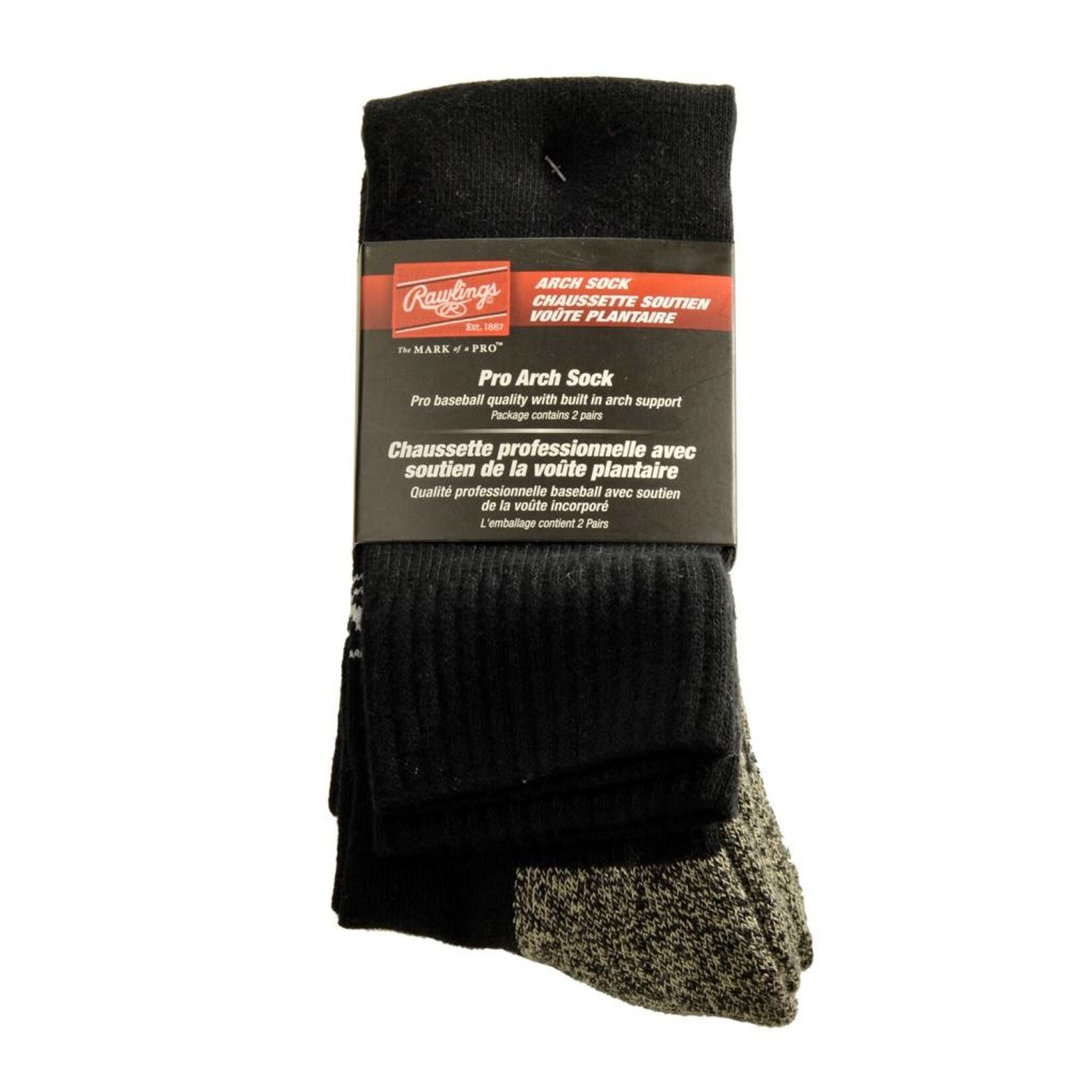 Rawlings RAWLINGS PRO ARCH 2-PACKS SOCKS