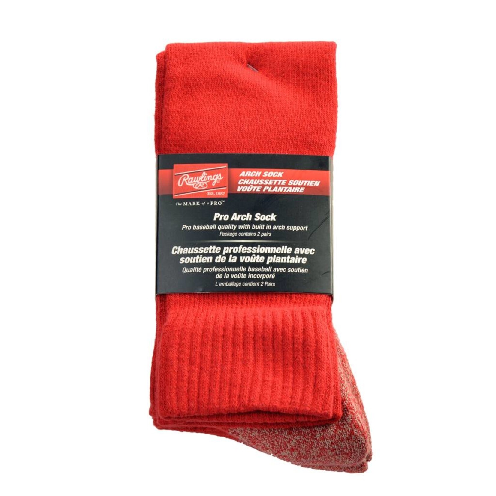 Rawlings RAWLINGS PRO ARCH PAQUET DE 2 BAS