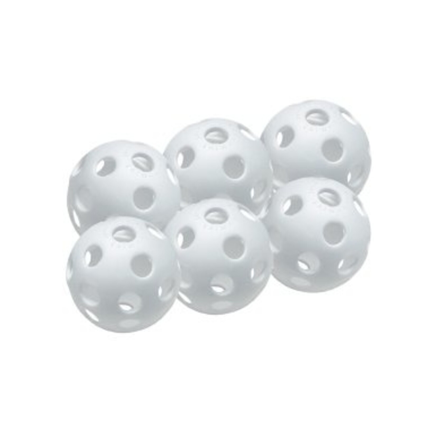 EASTON (CANADA) EASTON WHITE HOLED 9'' 6-PACK PRACTICE BALL