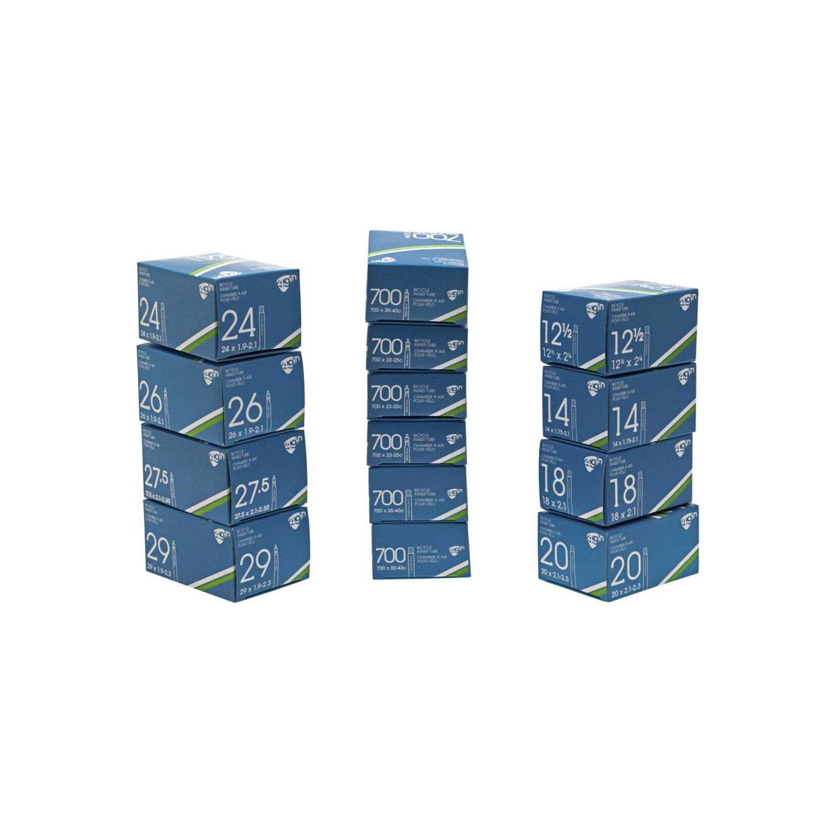 49N TUBE 700 X 43 - 50C PRESTA AIR CHAMBER