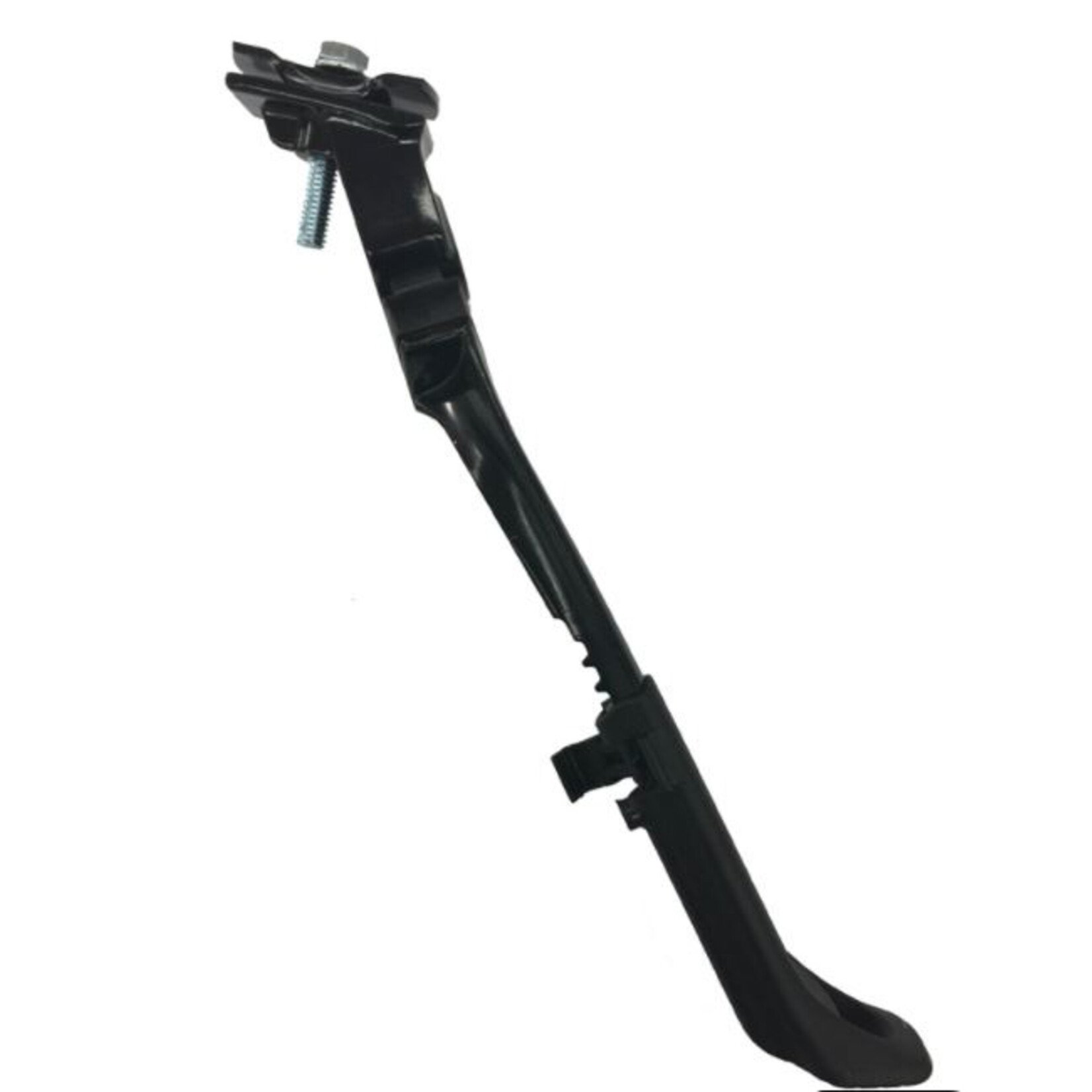 DAMCO ADJUSTABLE CENTER KICKSTAND BLACK ALLOY