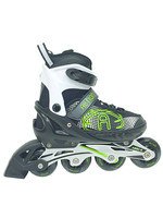 Aktion AKTION ADJUSTABLE ROLLERBLADES BLACK GREEN