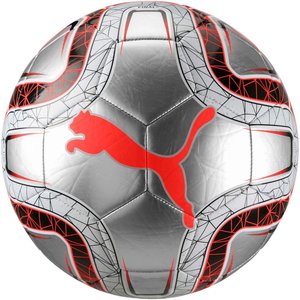 Puma SOCCER BALL PUMA FINAL 6 MS TRAINER ARGENT-GRIS-ROUGE