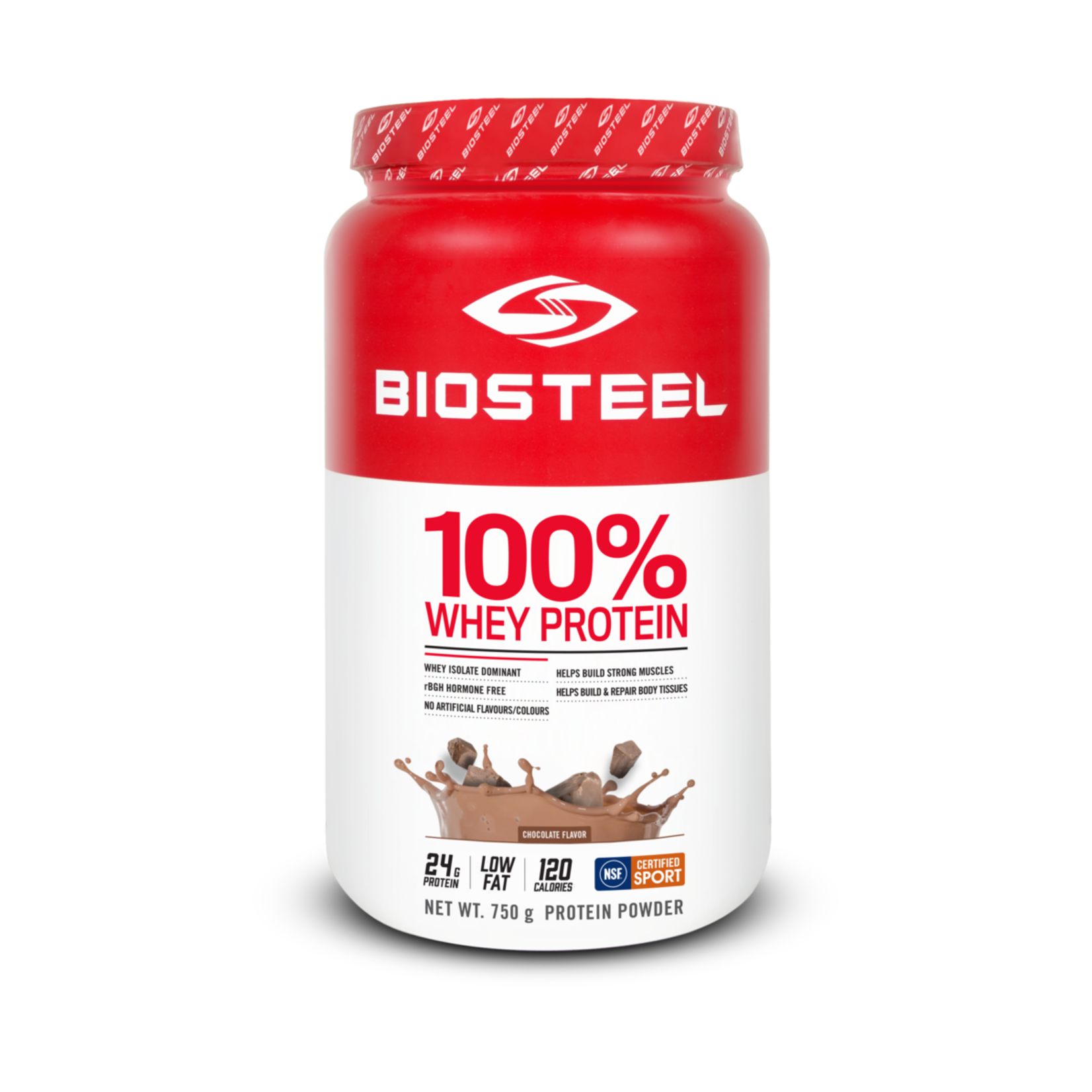 BIOSTEEL CHOCOLATE 750G 100% WHEY PROTEIN
