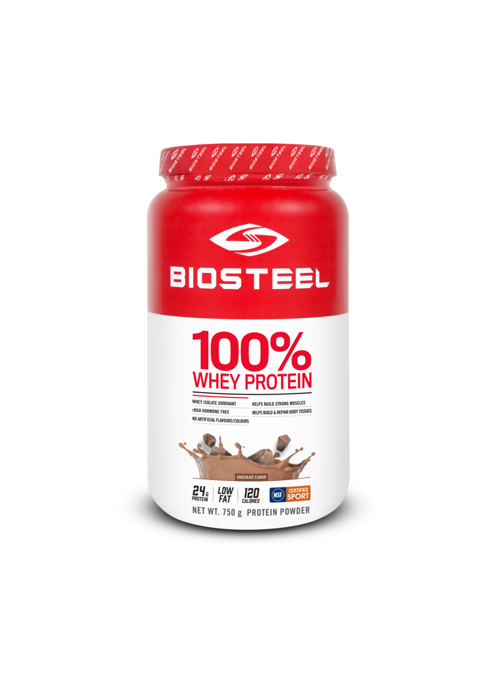 BIO STEEL BIOSTEEL CHOCOLATE 750G 100% WHEY PROTEIN