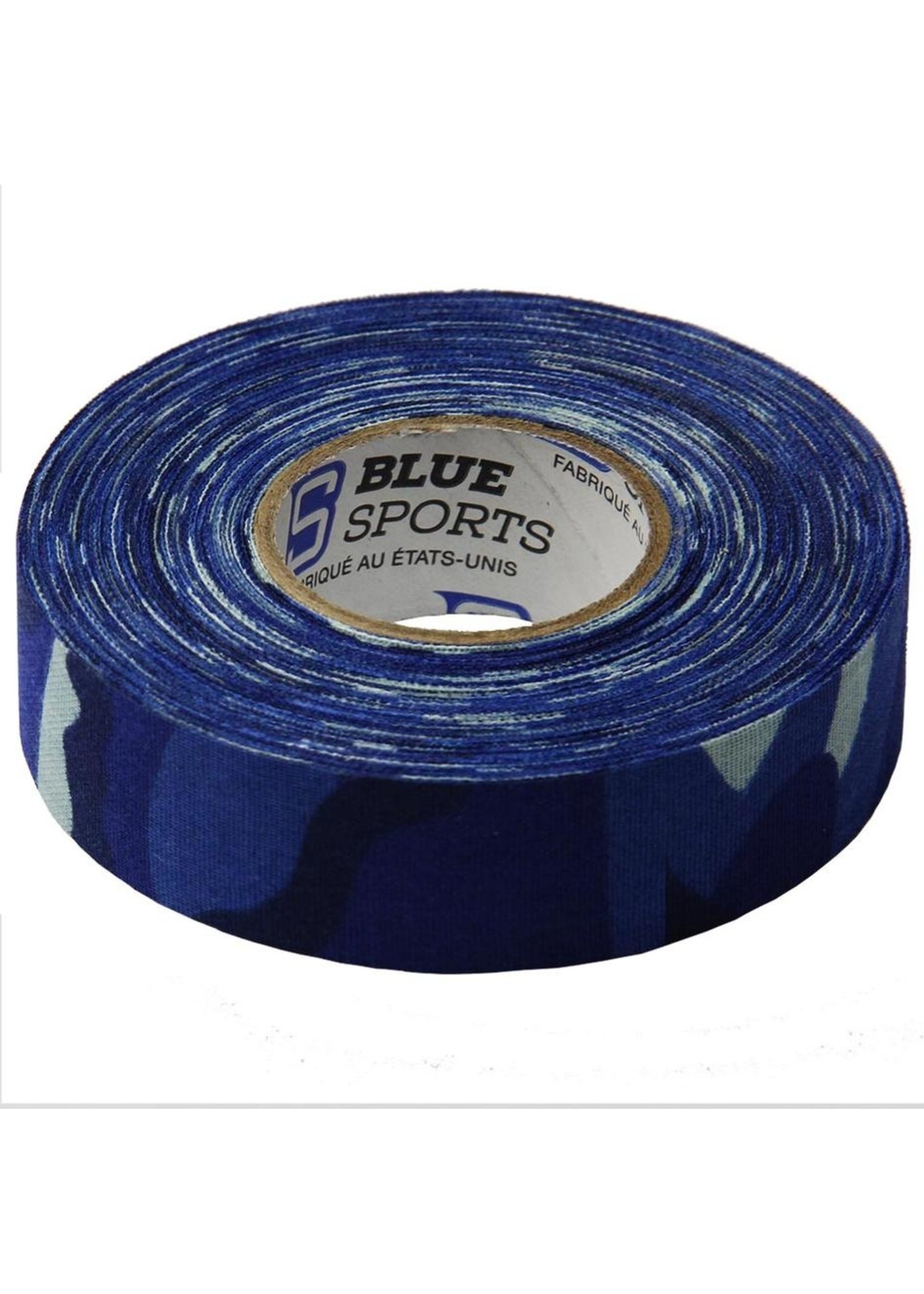 BLUE SPORTS COTTON COULEUR CAMO 24MM X 25M HOCKEY TAPE