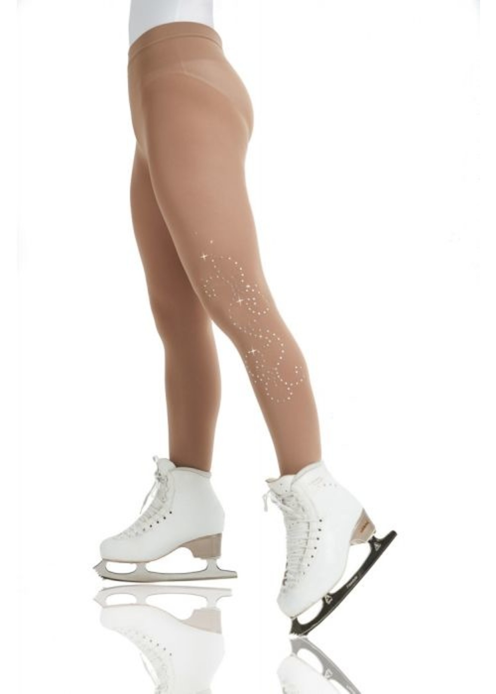 MONDOR LIGHT TAN TIGHTS FIGURE SKATING