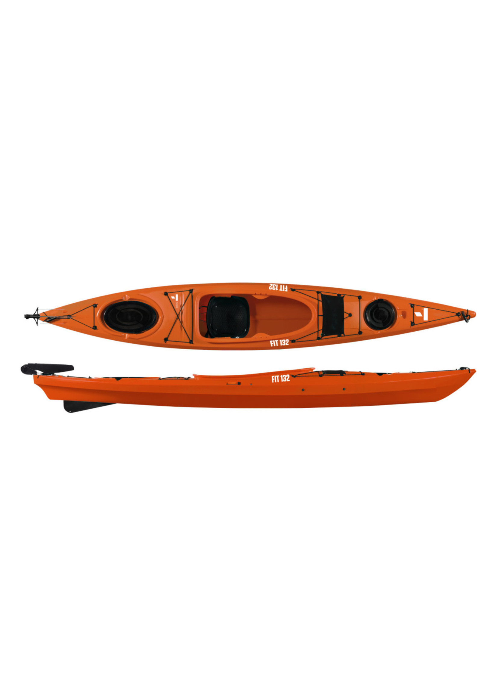 TAHE TAHE KAYAK FIT 132 PE ORANGE