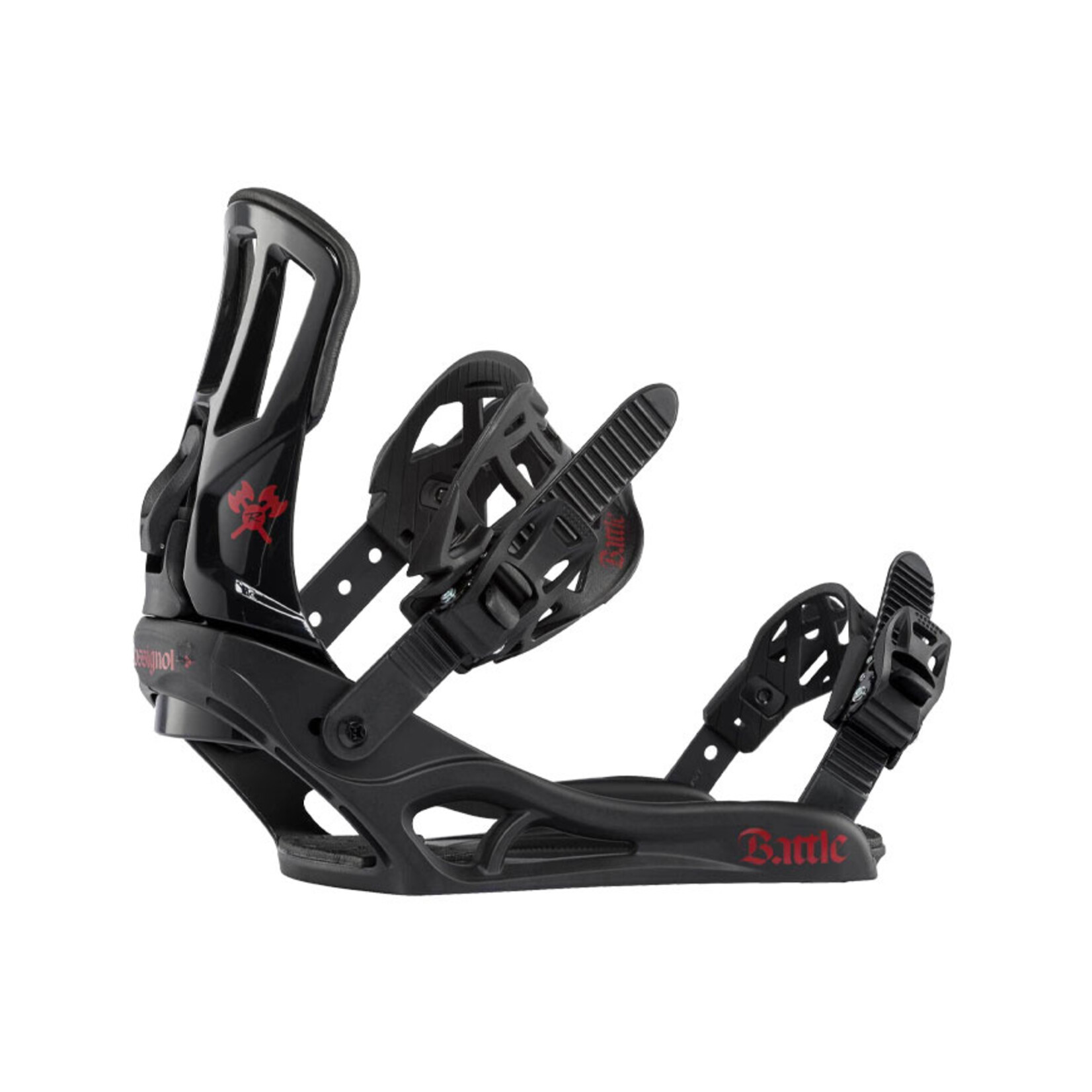 Rossignol ROSSIGNOL BATTLE BINDINGS BLACK/RED S/M