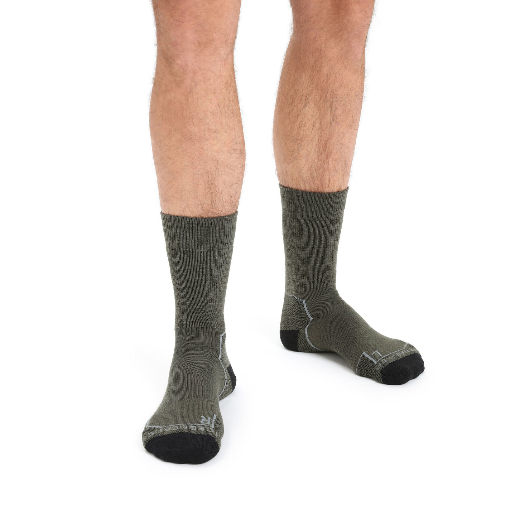 ICE BREAKER ICEBREAKER BAS HIKE + MEDIUM CREW HOMME