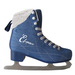 SOFTMAX PATINS ÉLÉGANCE S-526 GRIS ET BLEU