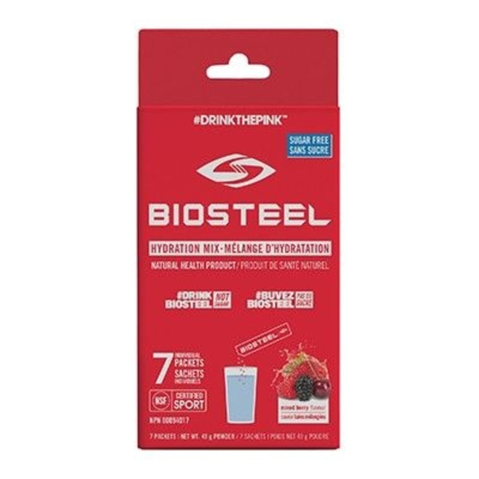 BIOSTEEL 7 TUBES HYDRATION MIX