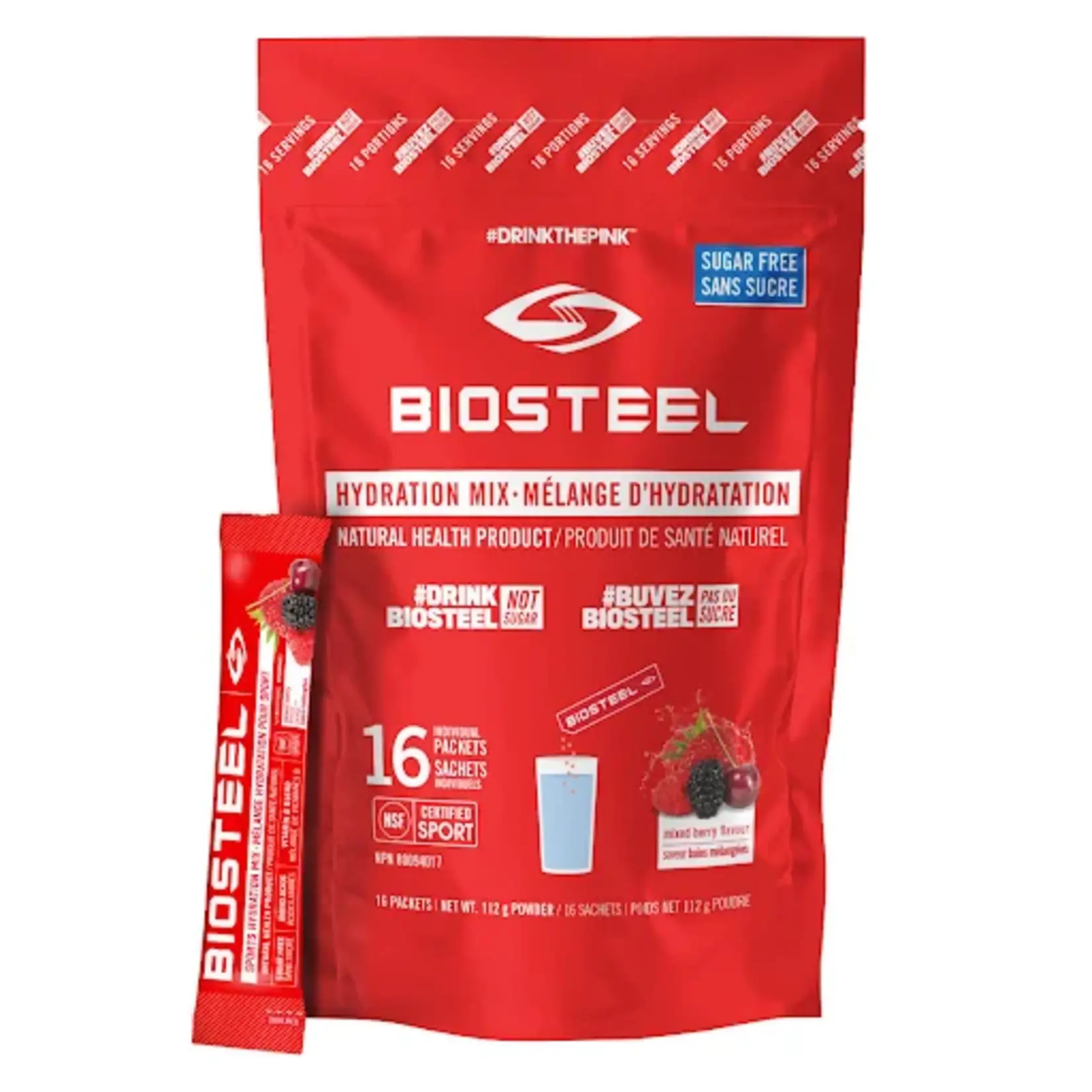BIOSTEEL 16 TUBES HYDRATION MIX