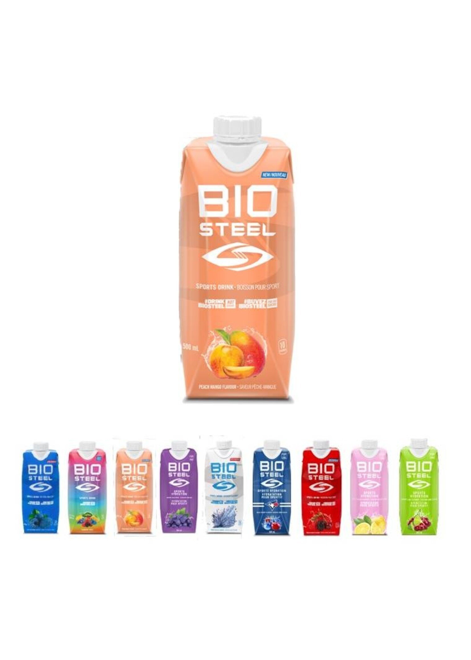 BioSteel Sugar-Free Sports Drink Peach Mango, 500ml