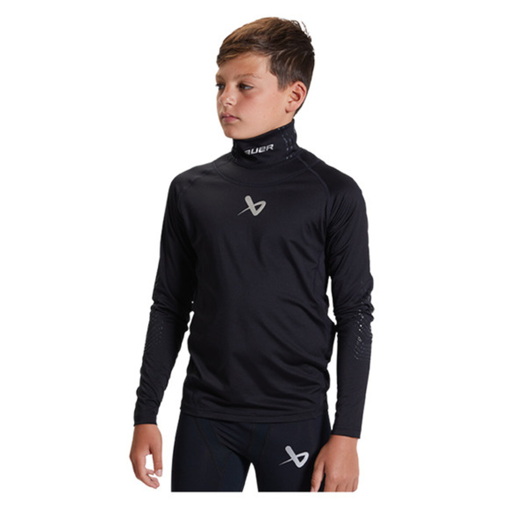 Bauer BAUER CHANDAIL MANCHE LONGUE AVEC COU JR