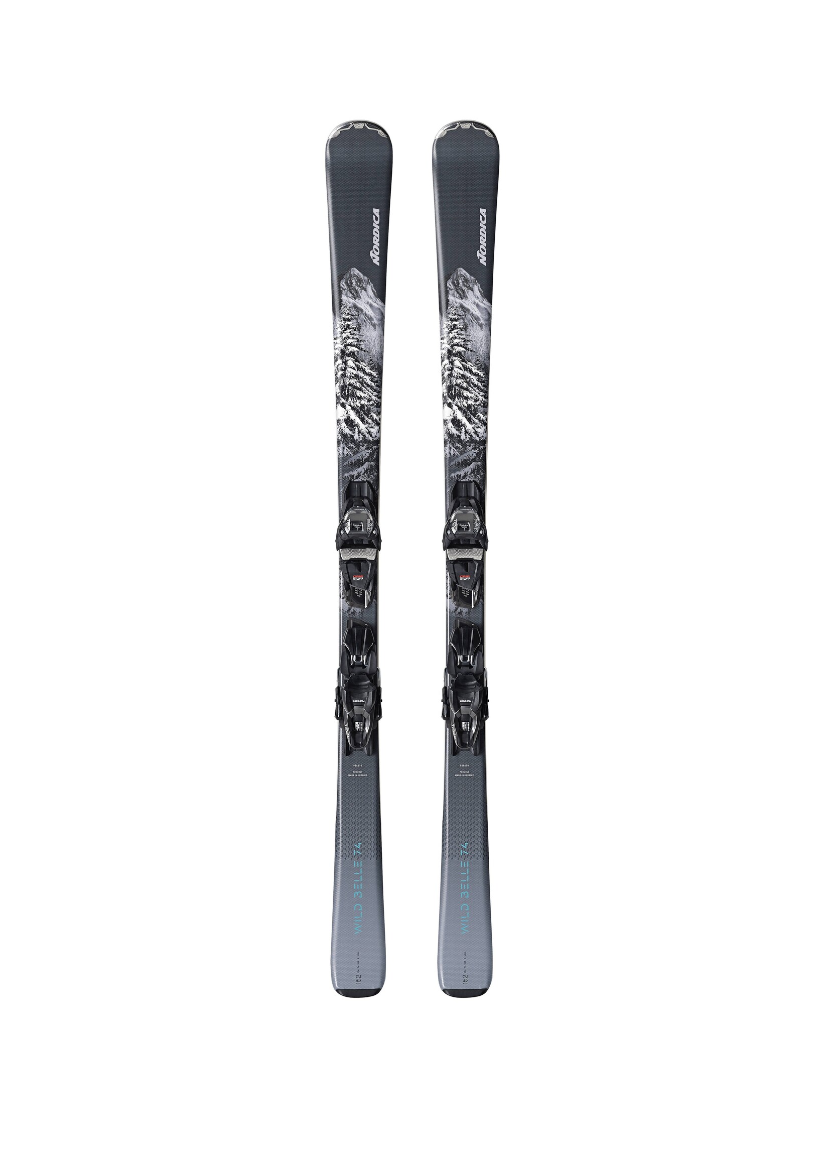 Nordica NORDICA SKIS WILD BELLE 74 FIXATION TP2 COMPACT 10