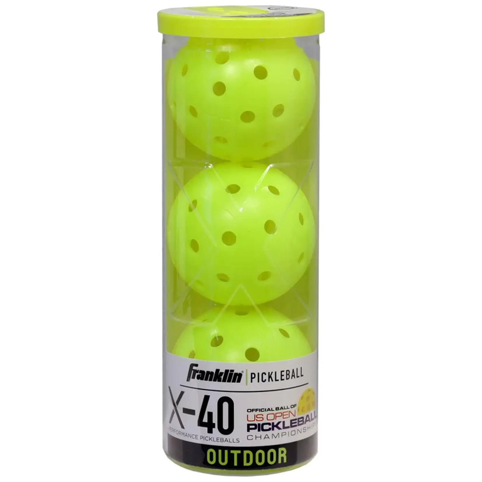 Franklin FRANKLIN BALLES PICKLEBALLX-40 EXTERIEUR PAQUET DE 3