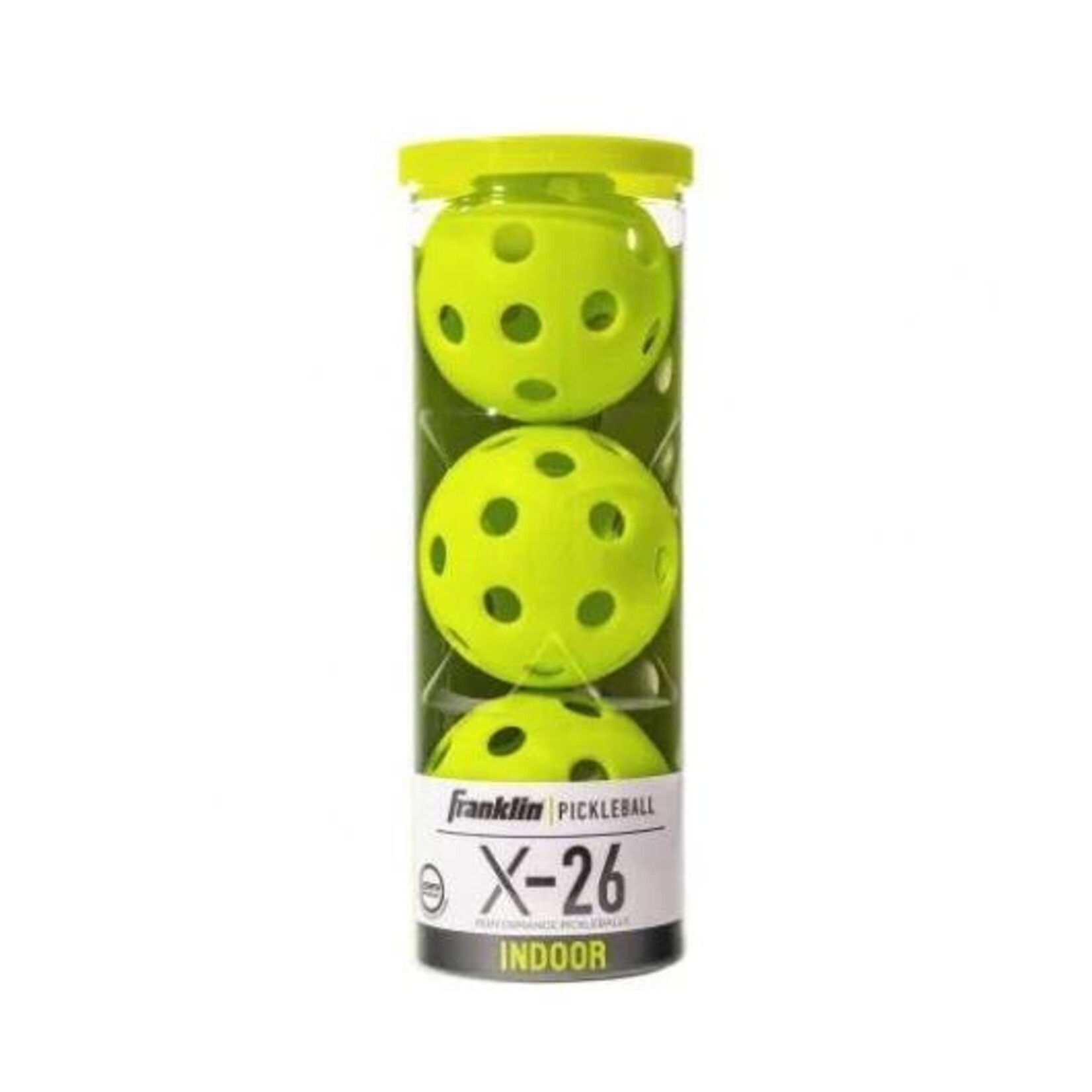 Franklin FRANKLIN BALLES PICKLEBALL X-26 INTERIEUR PAQUET DE 3